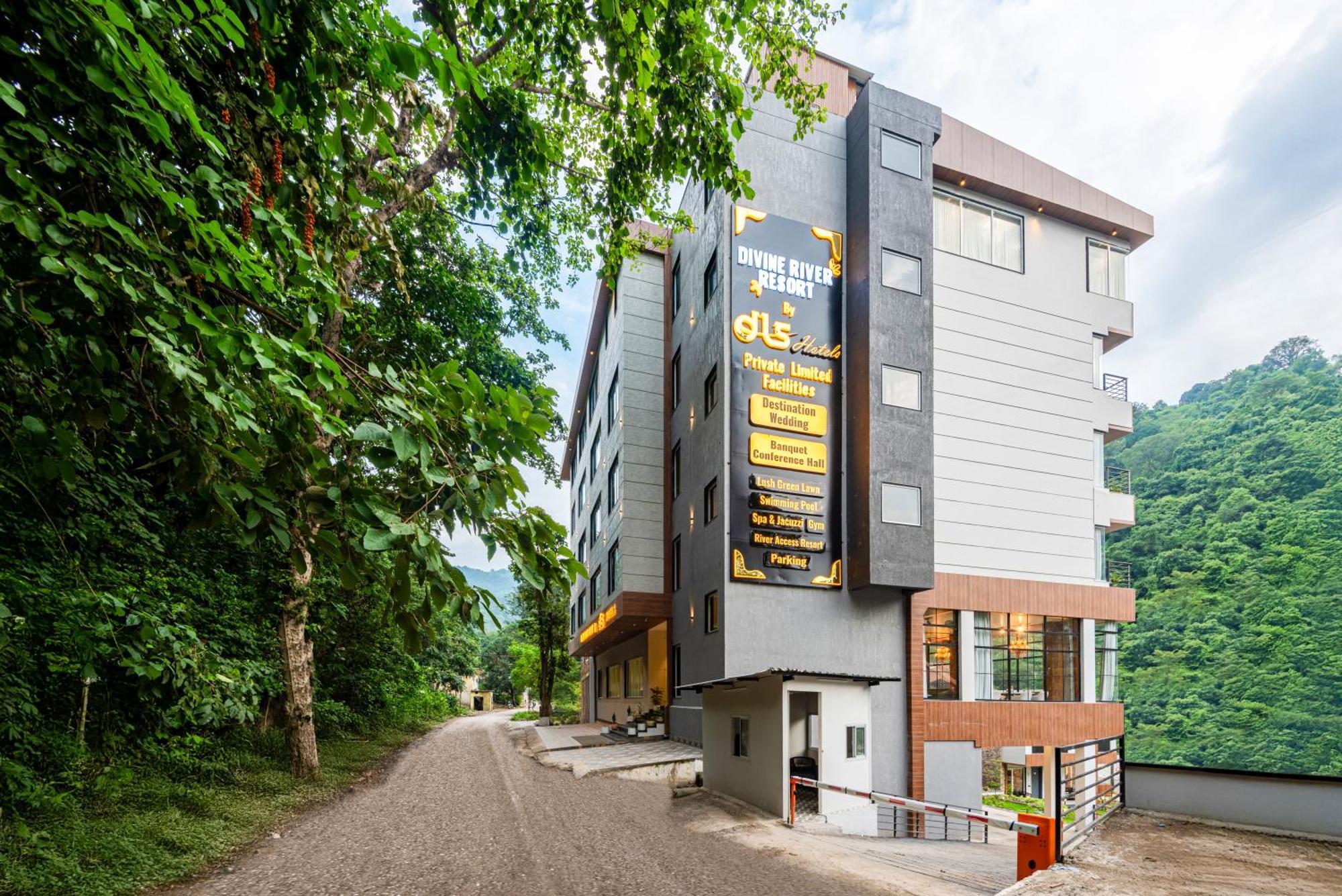 Dls Divine River Resort And Spa, Rishīkesh Eksteriør billede