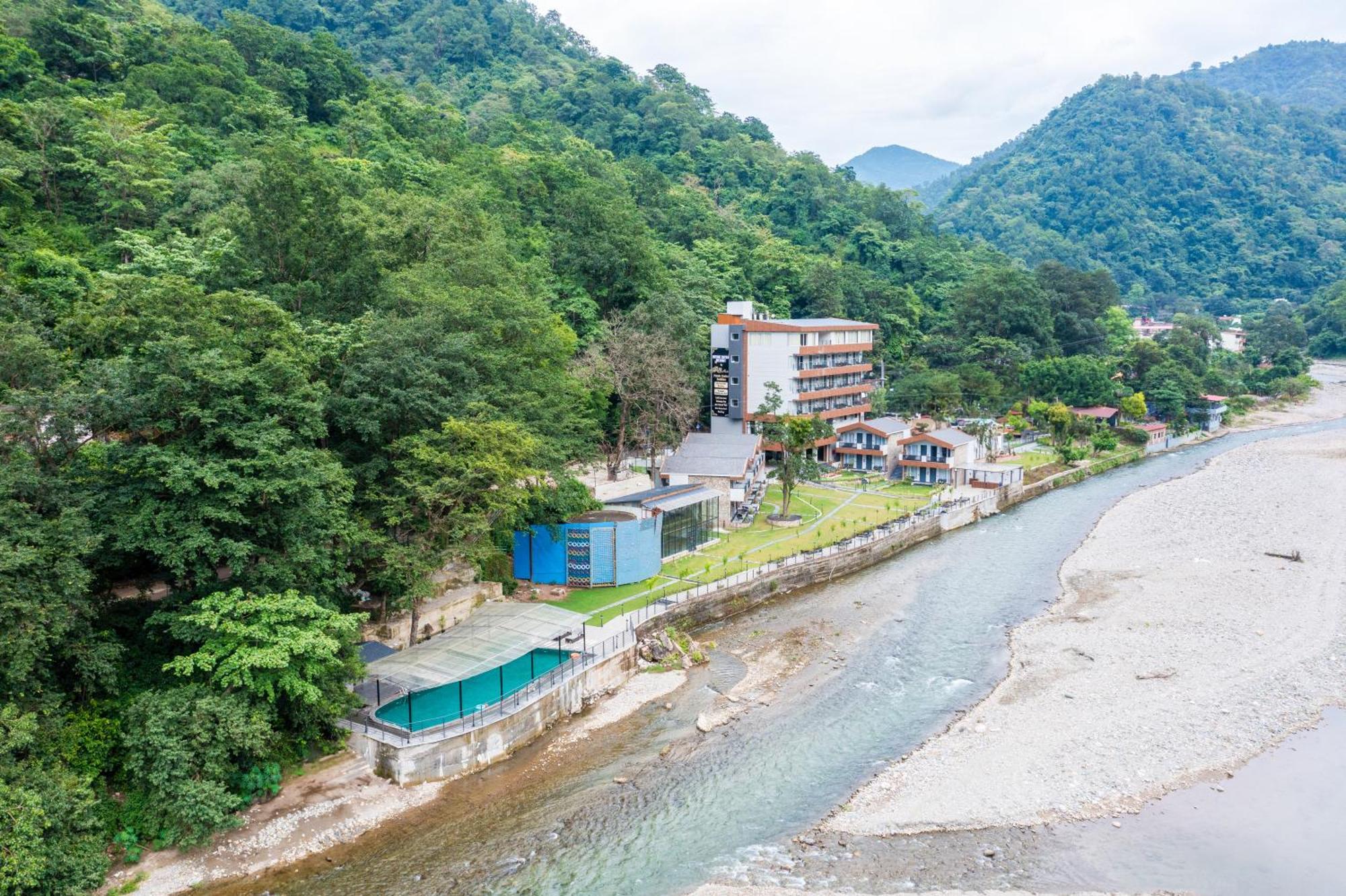 Dls Divine River Resort And Spa, Rishīkesh Eksteriør billede