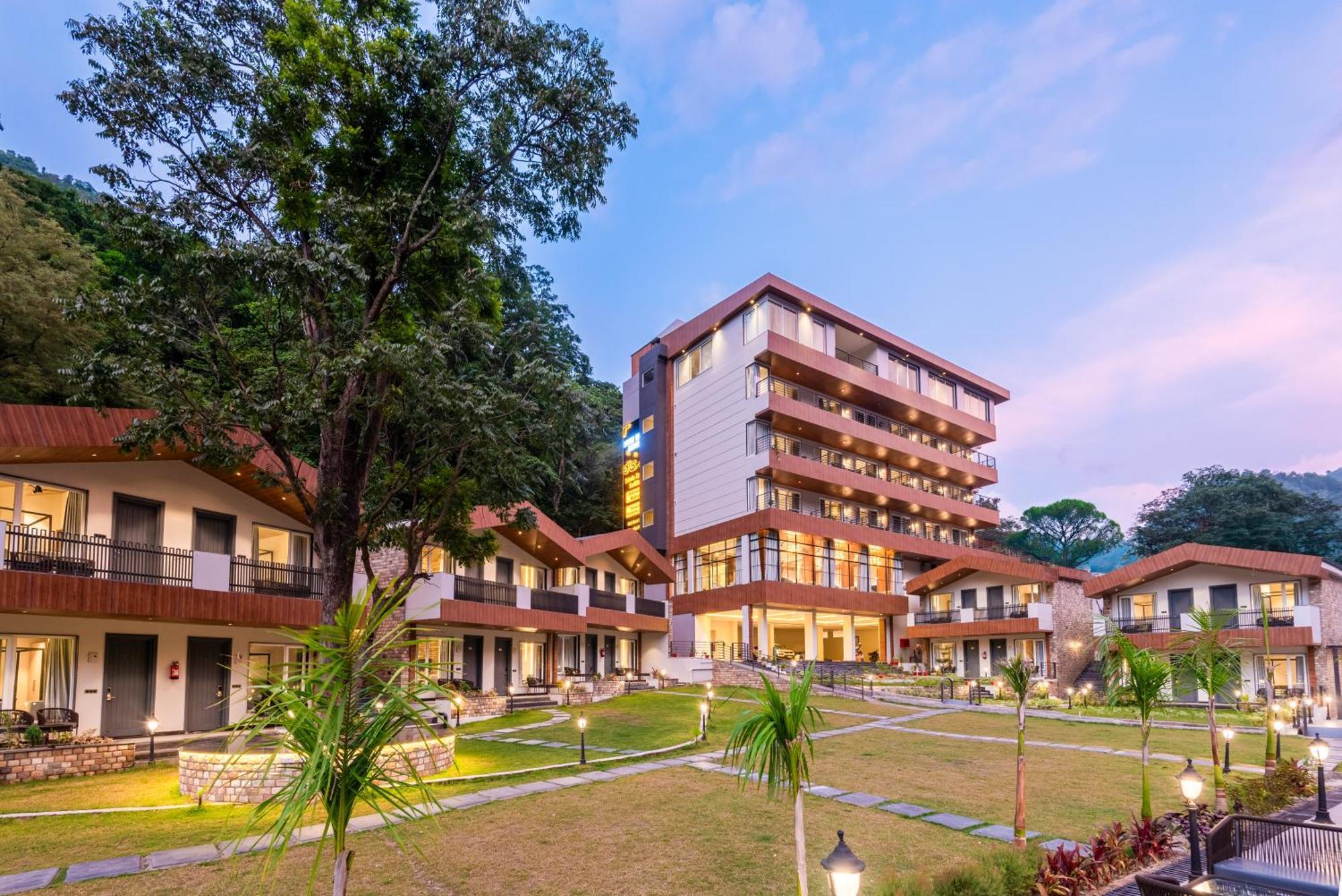 Dls Divine River Resort And Spa, Rishīkesh Eksteriør billede