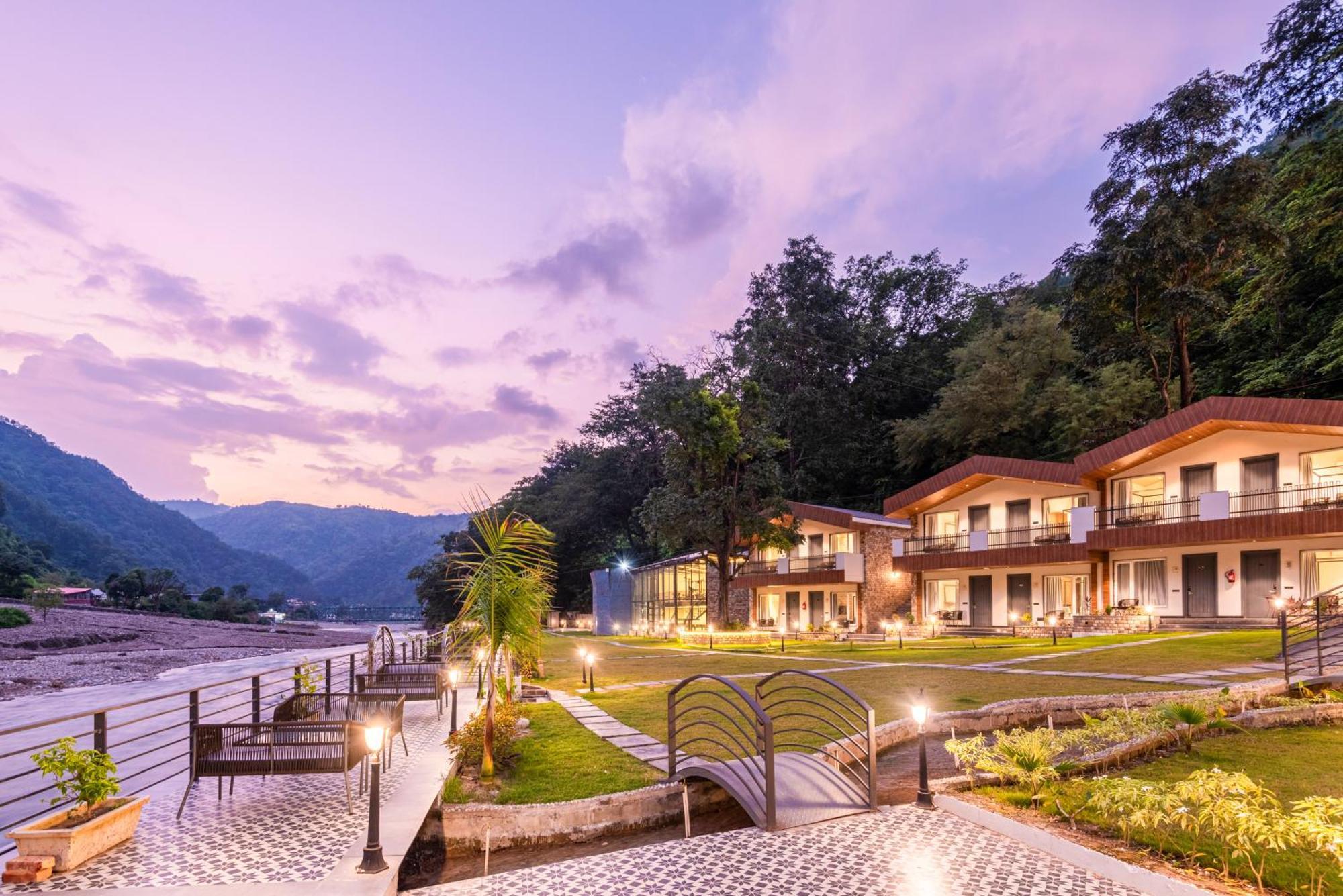 Dls Divine River Resort And Spa, Rishīkesh Eksteriør billede