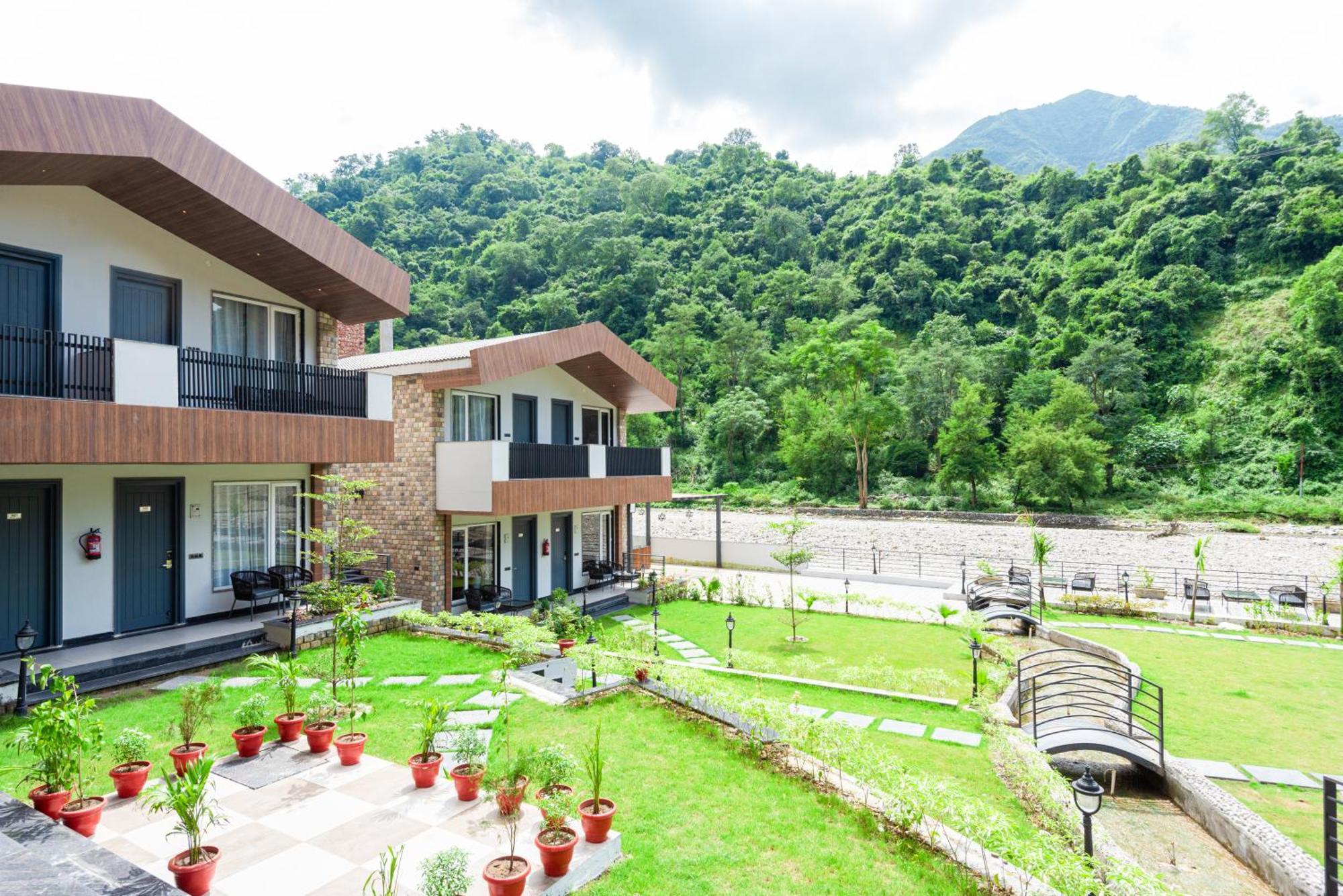 Dls Divine River Resort And Spa, Rishīkesh Eksteriør billede