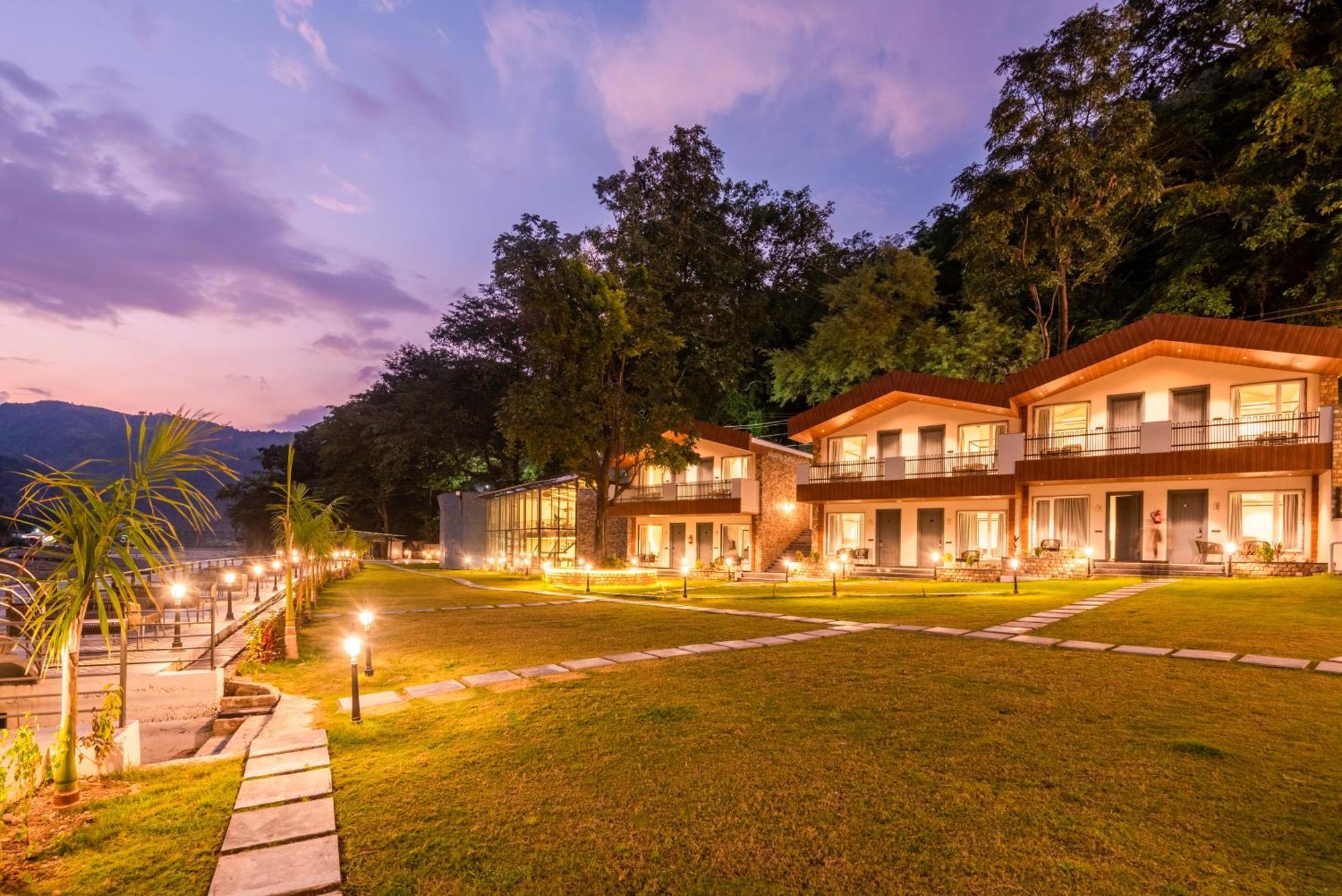 Dls Divine River Resort And Spa, Rishīkesh Eksteriør billede