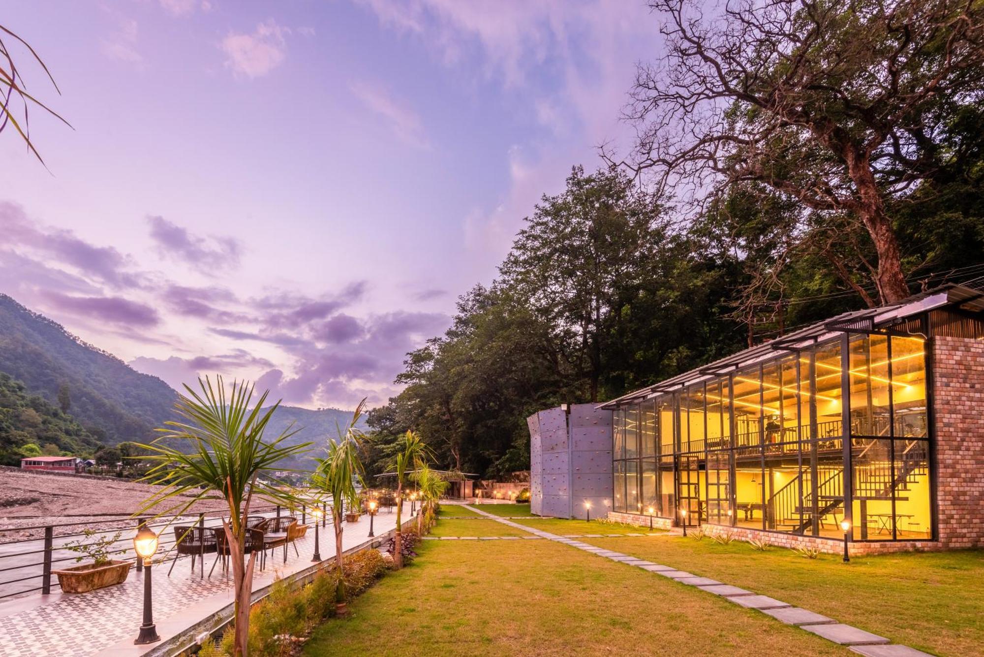 Dls Divine River Resort And Spa, Rishīkesh Eksteriør billede