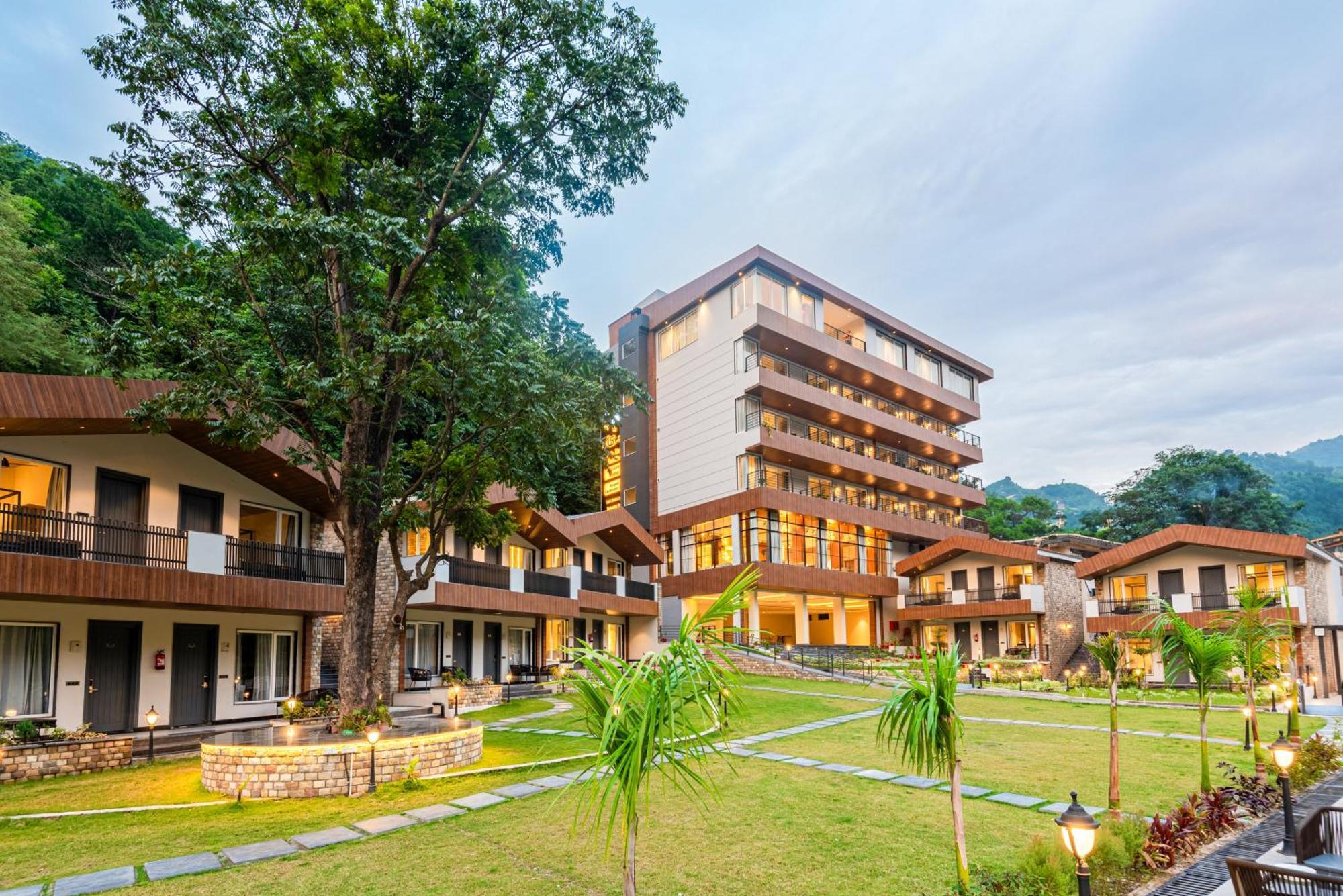 Dls Divine River Resort And Spa, Rishīkesh Eksteriør billede
