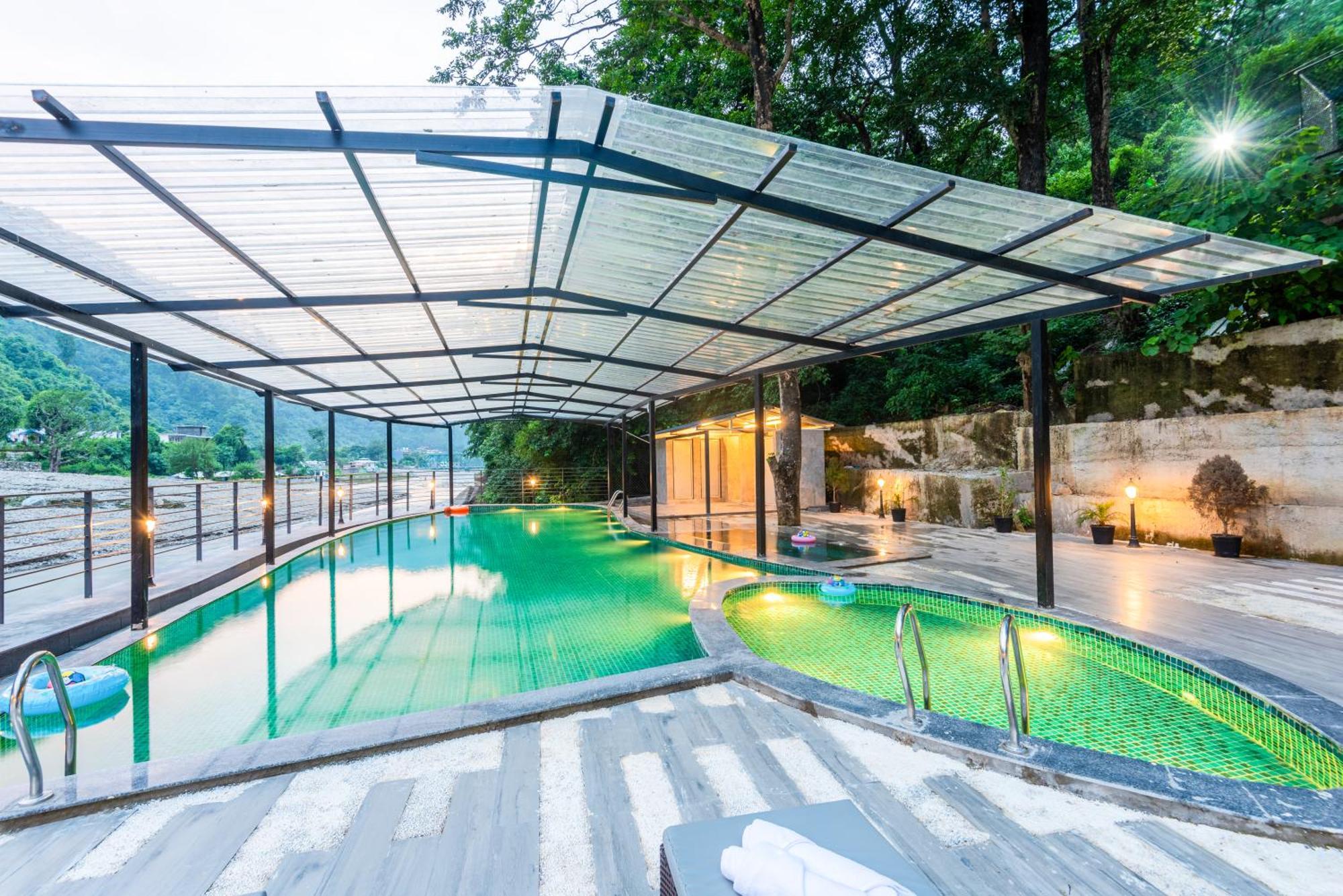 Dls Divine River Resort And Spa, Rishīkesh Eksteriør billede